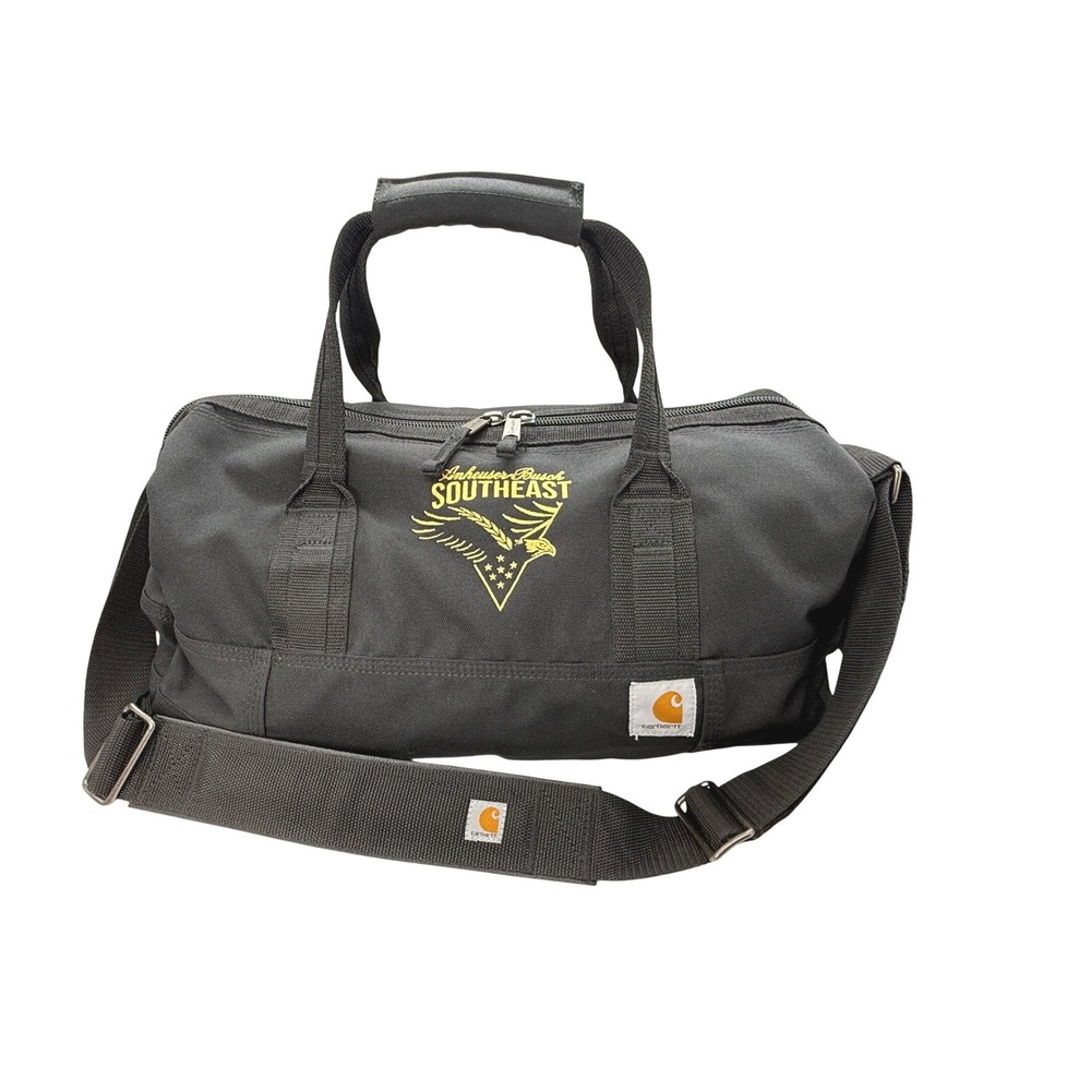 Carhartt Legacy Gear Bag Black Anheuser-Busch Southeast Duffel Tool Travel Bag